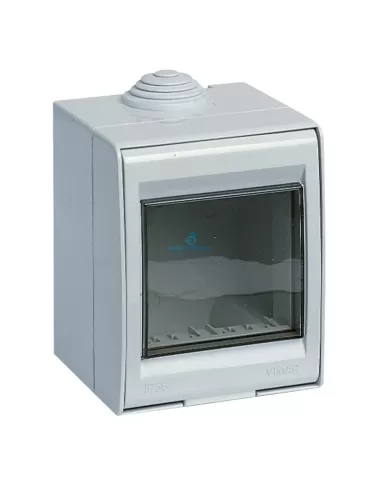 Vimar 13523 Contenedor IP55 2 módulos Idea/8000Sp Gris